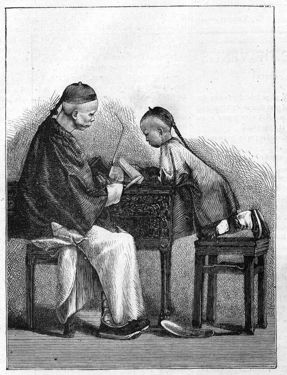 Vita in Cina nel XIX secolo: Una lezione da Unknown artist