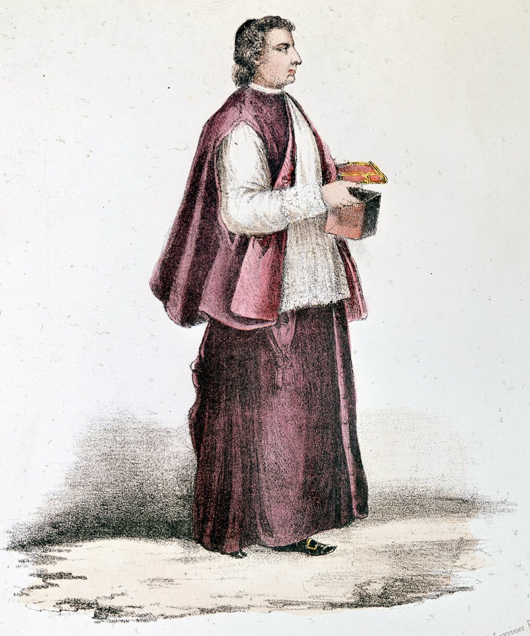 Piccolo mantello prelato da Unknown artist