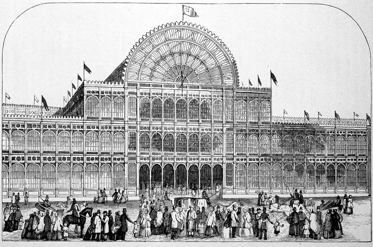 Esposizione Internazionale di Londra 1851 (Crystal Palace a Hyde Park) da Unknown artist