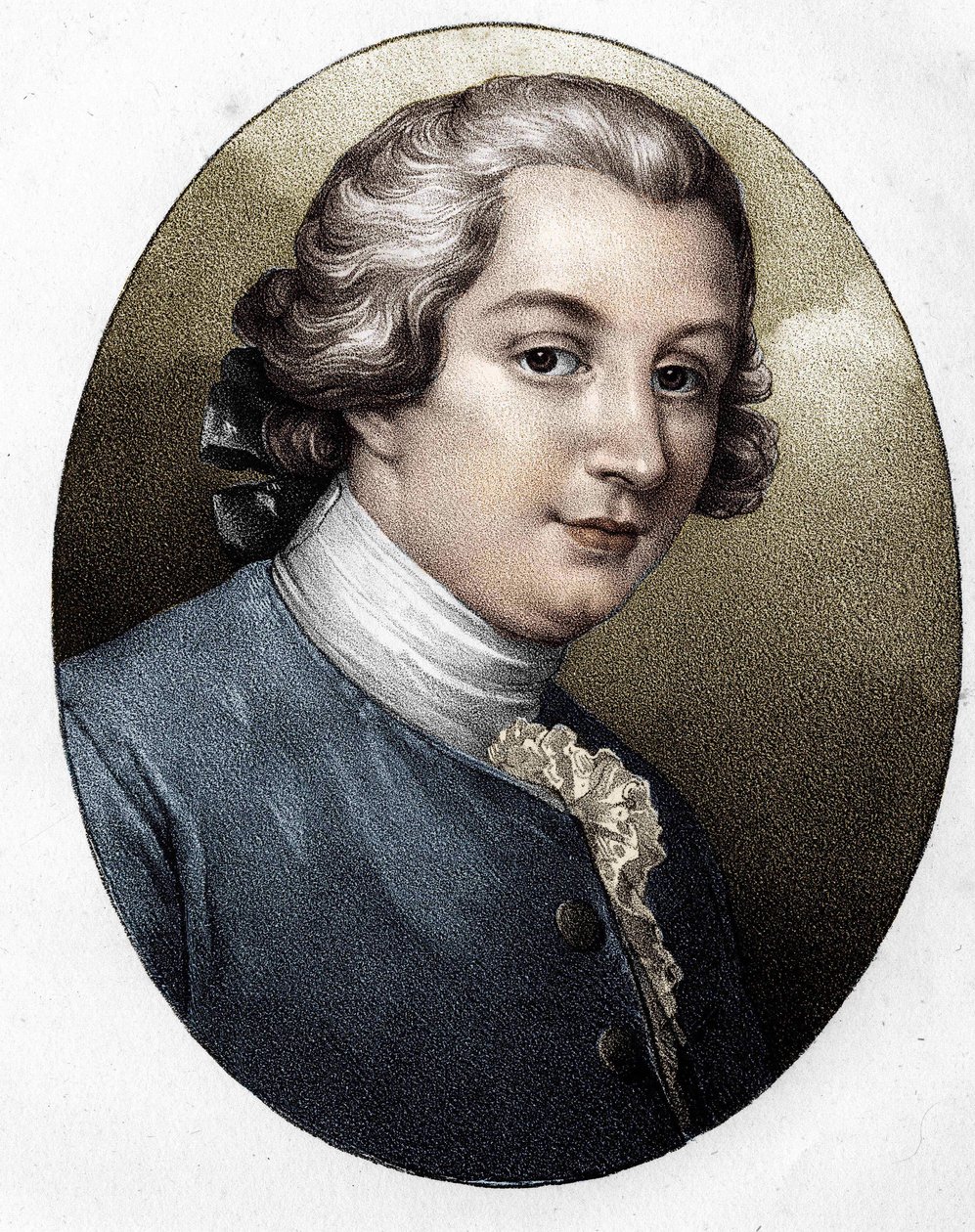 Louis Gresset (1709-1777), scrittore francese da Unknown artist