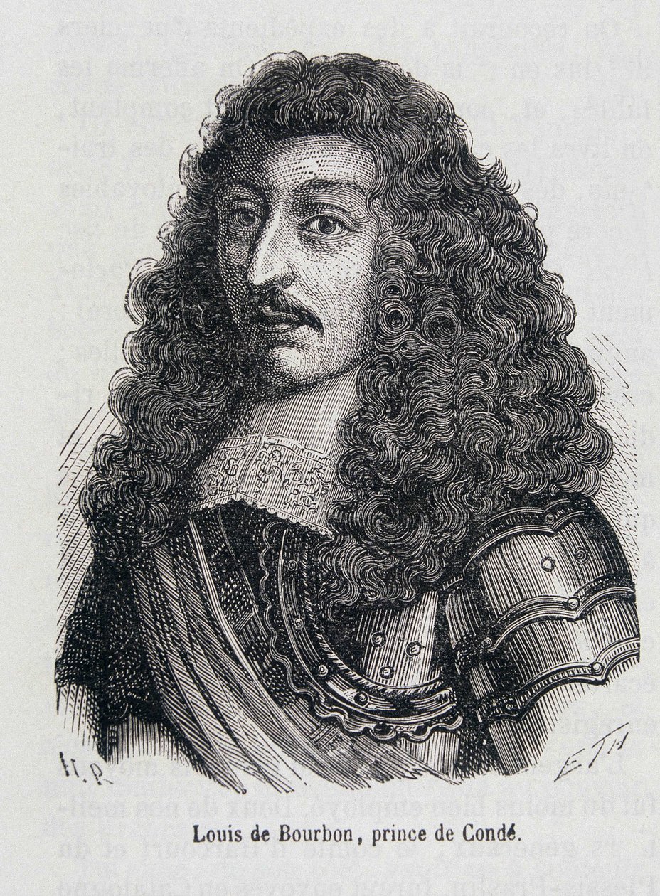 Luigi II di Borbone, Principe di Condé (Bourbon-Conde), noto come Le Grand Condé (1621-1686) da Unknown artist