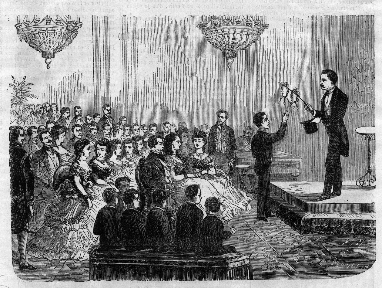 Spettacolo di magia dato da Monsieur Faure Nicolay alla presenza dell