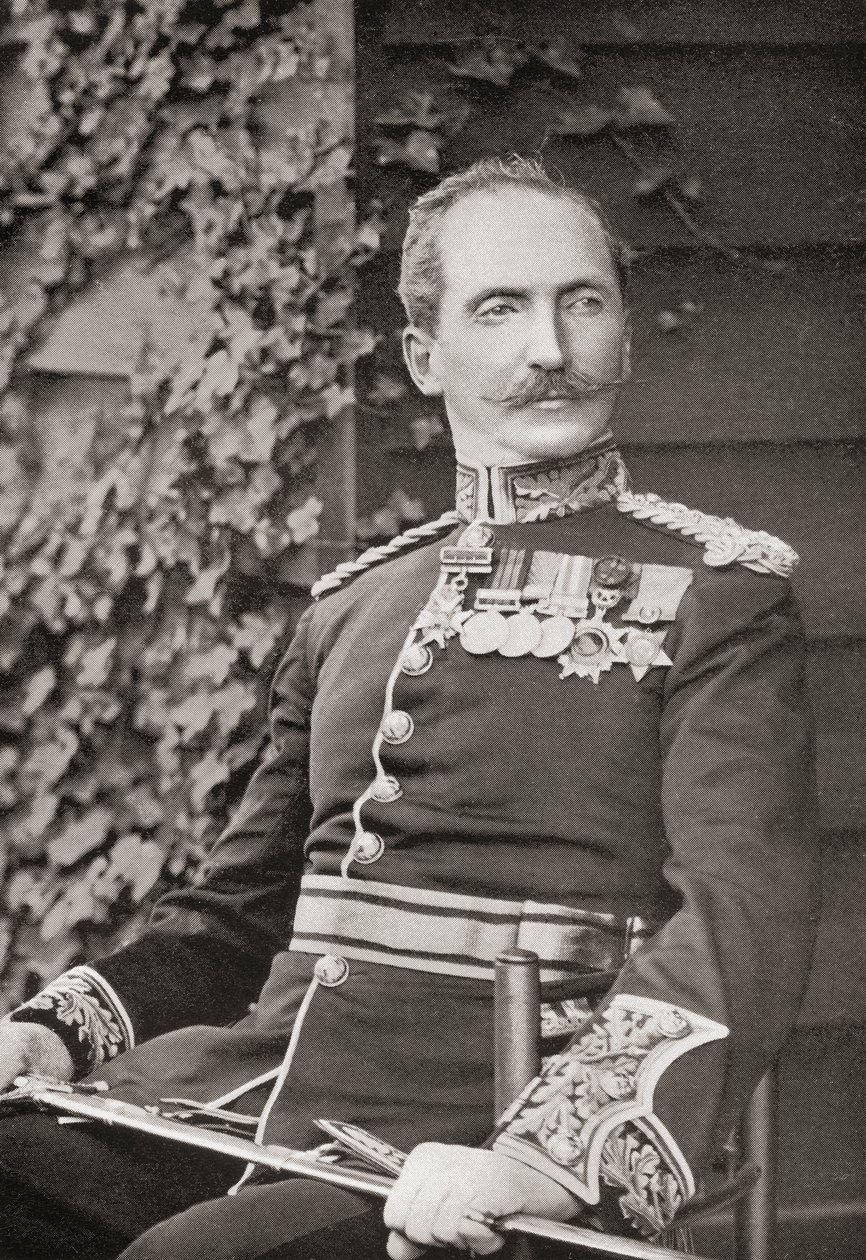 Maggior generale Arthur Fitzroy Hart-Synnot, dal libro South Africa and the Transvaal War di Louis Creswicke, pub. 1900 da Unknown
