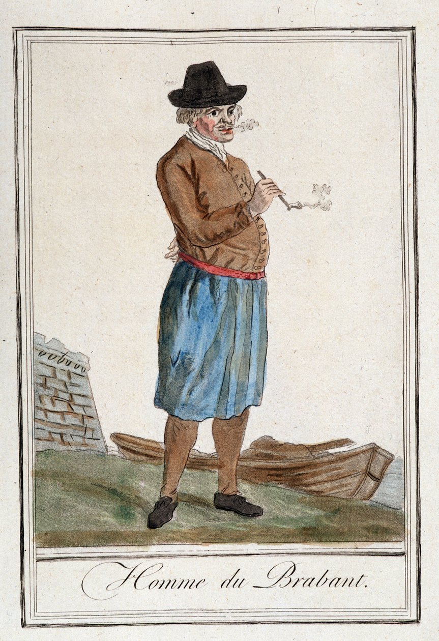 Uomo del Brabante (Belgio) da Unknown artist
