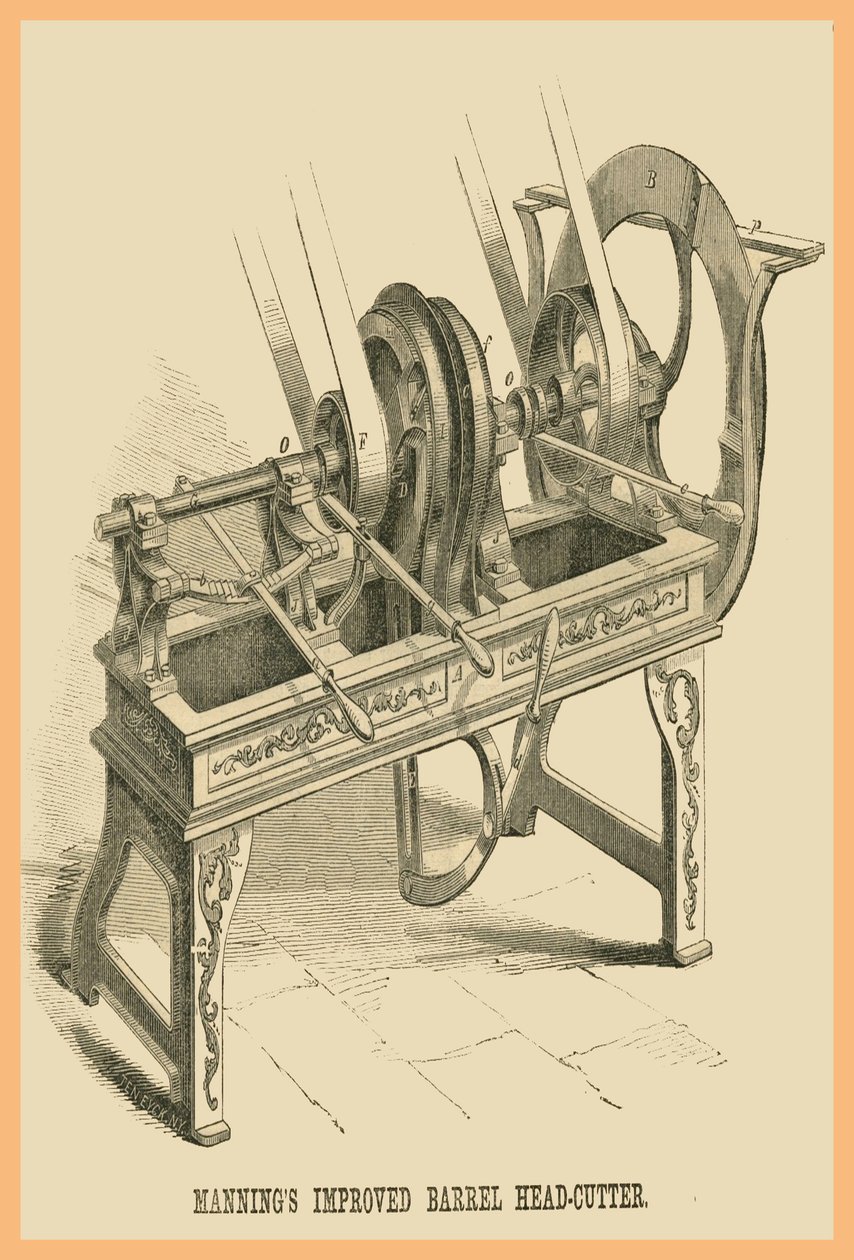 Taglierina a testa di canna migliorata Mannings da Unknown Artist