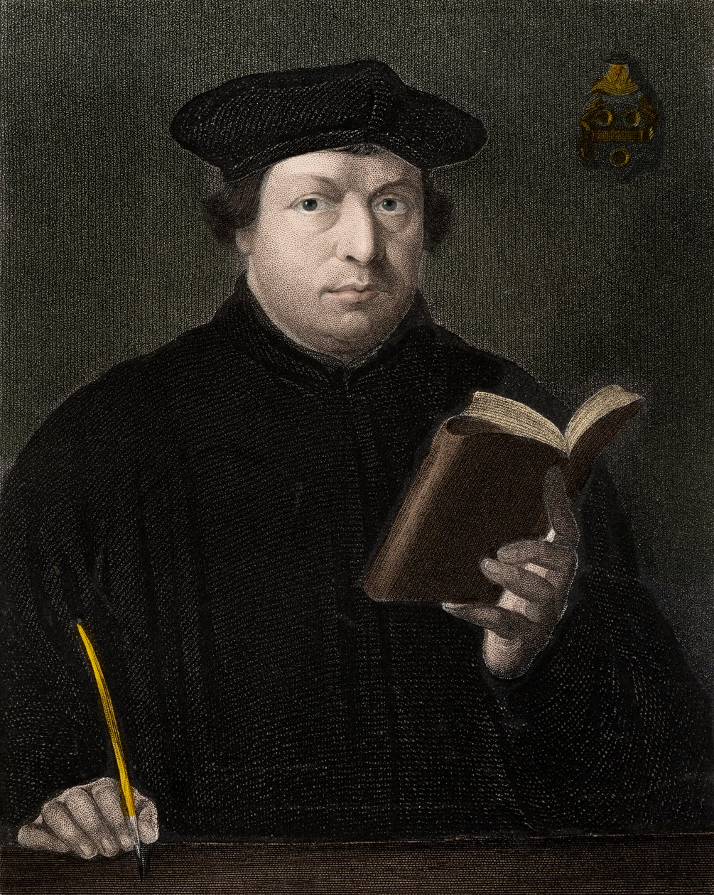 Martin Lutero 1483-1546 da Unknown artist