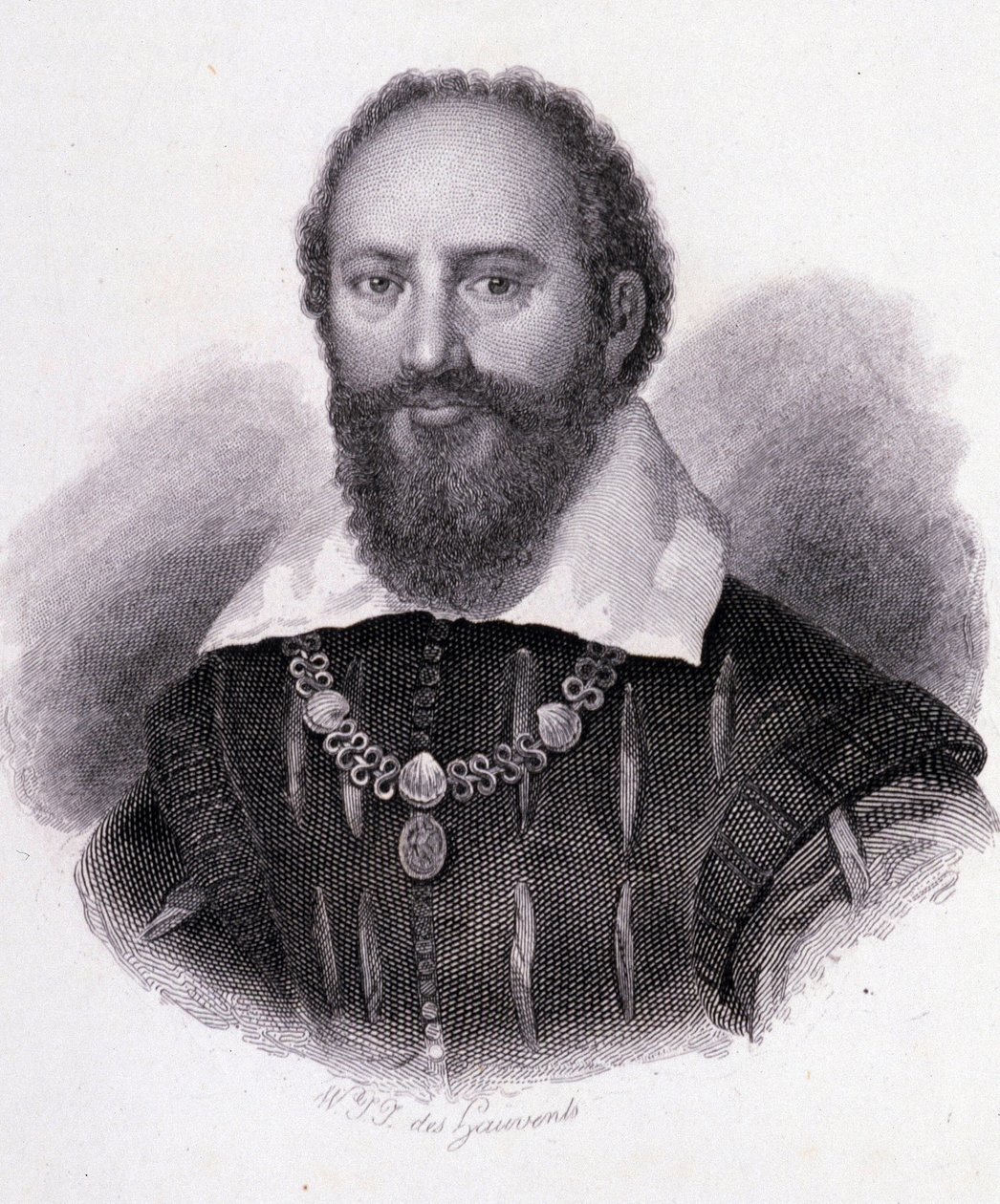 Maximiliano di Béthune (1560-1641) Duca di Sully, ritratto sulla tomba da Unknown artist