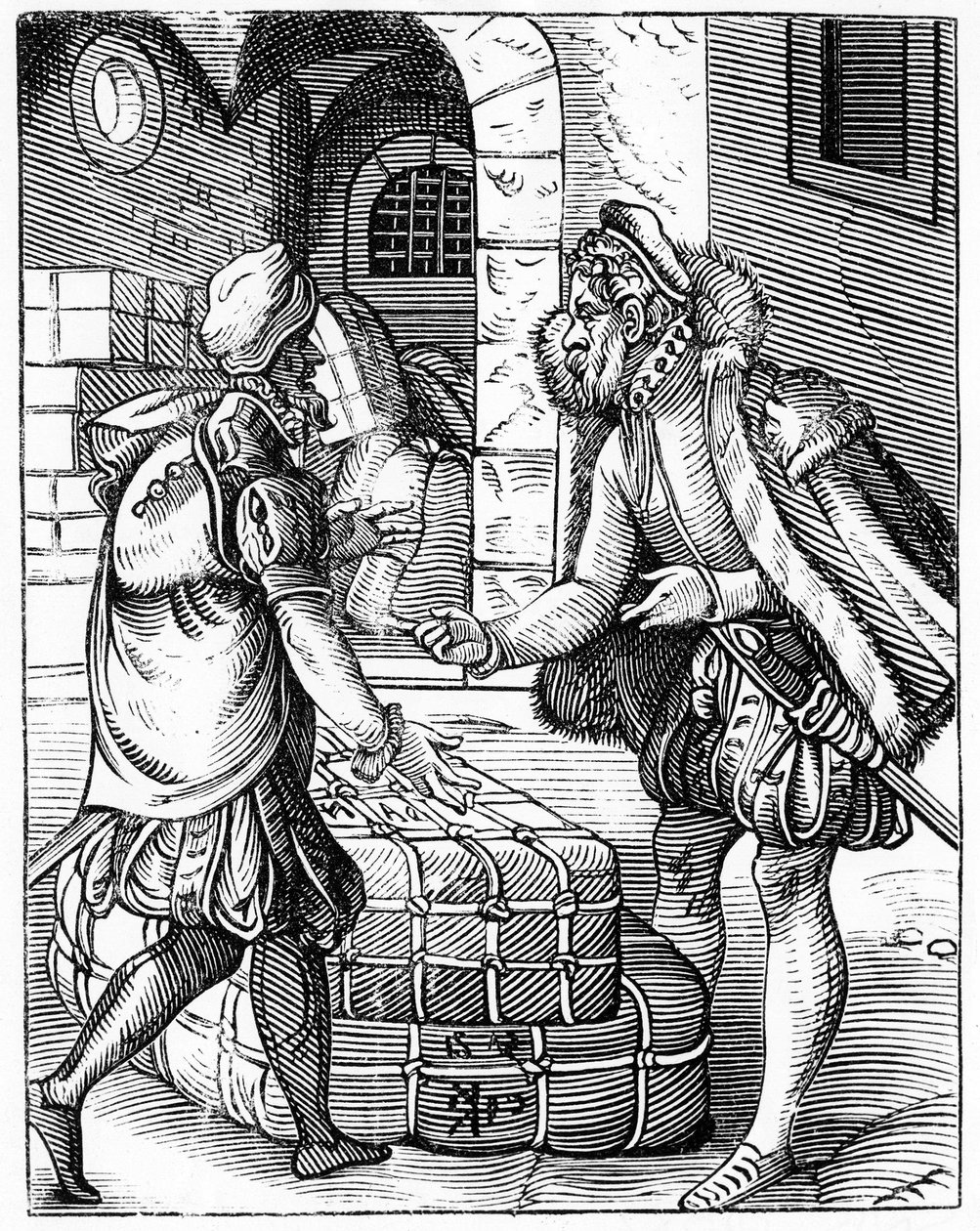 Mercanti - in De Artibus Illiberalibus et Mechanicis da Unknown artist