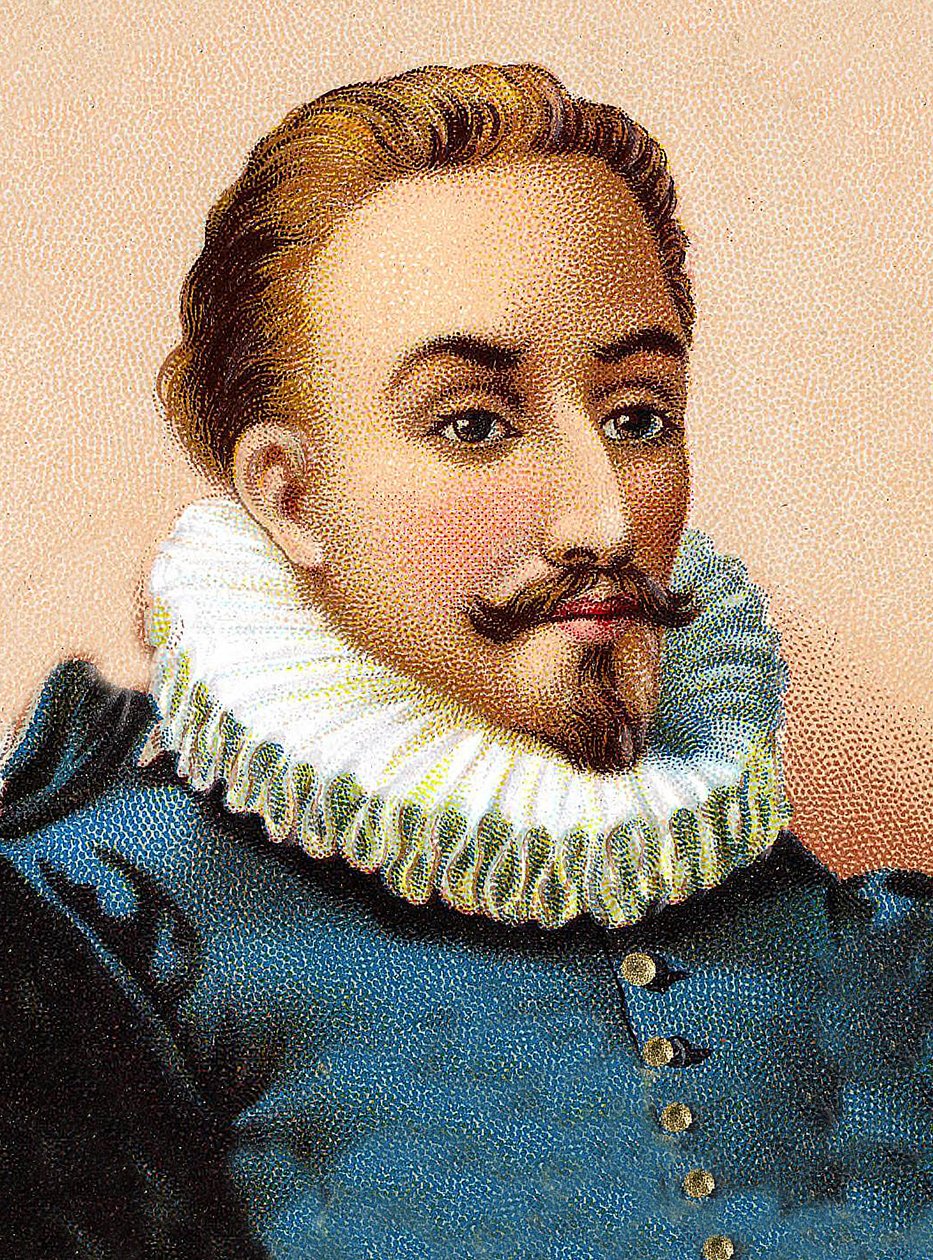Miguel de Cervantes Saavedra 1547-1616 - Ritratto di Miguel de Cervantes (1547-1616), poeta e drammaturgo spagnolo da Unknown artist