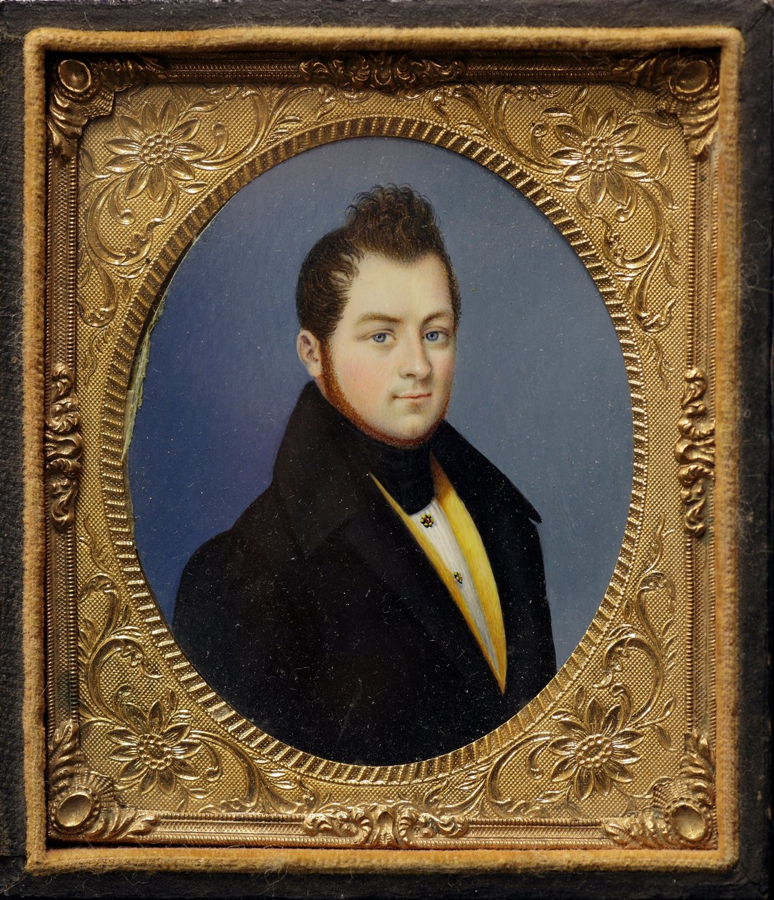 Miniatura del ritratto di Camillo Benso, conte di Cavour da Unknown artist