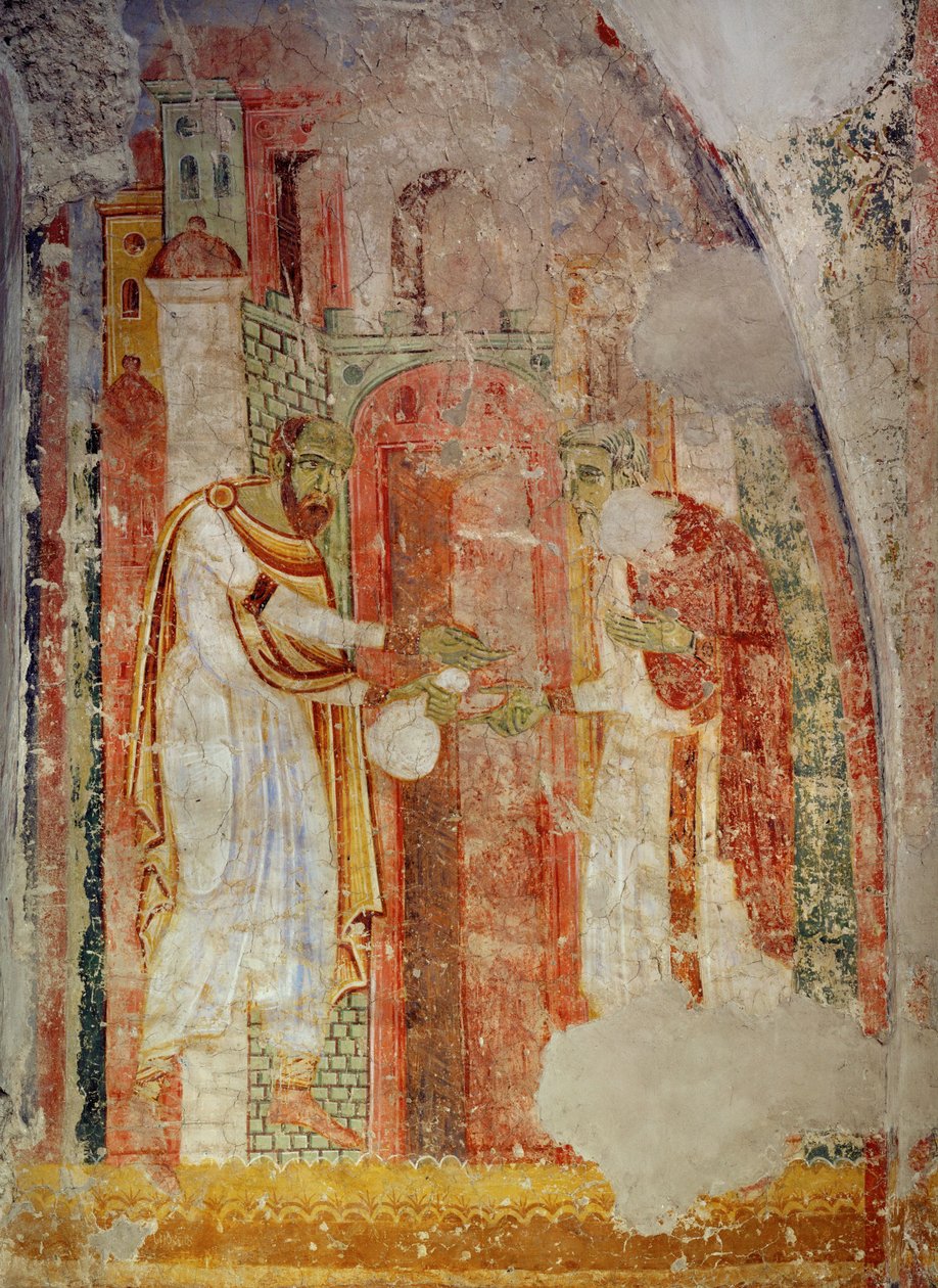 Affreschi nella chiesa del monastero benedettino di Lambach, Alta Austria (affresco) da Unknown artist