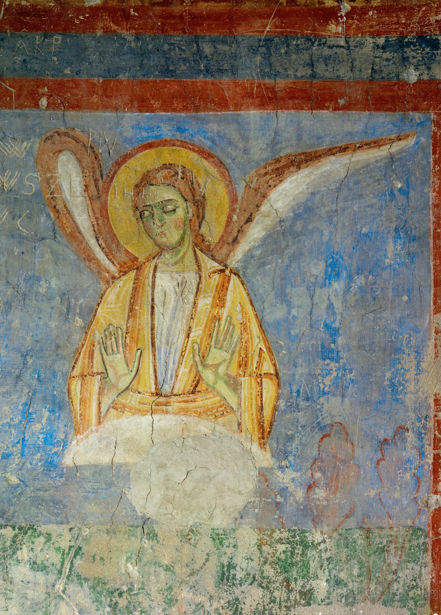 Affreschi nella chiesa del monastero benedettino di Lambach, Alta Austria (affresco) da Unknown artist