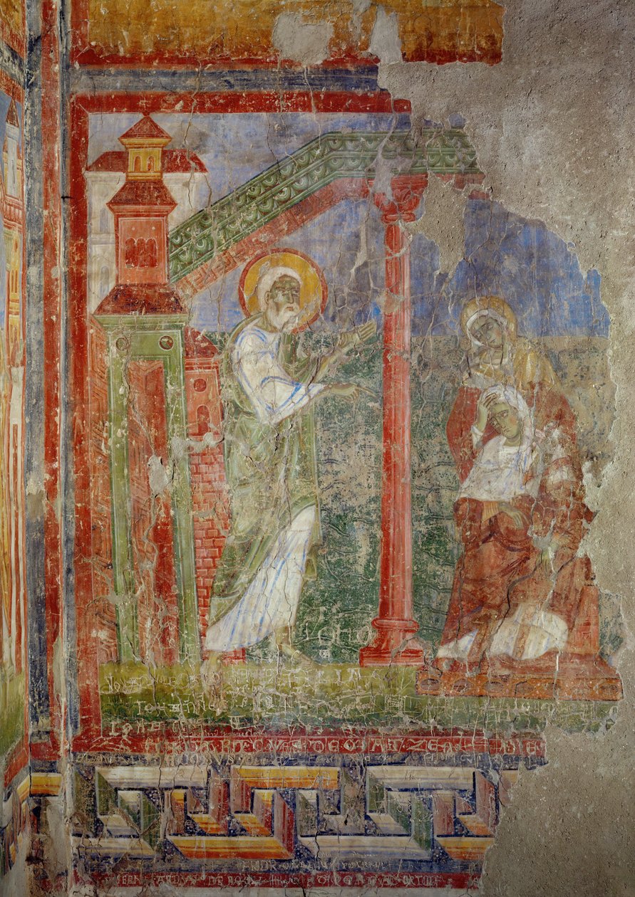 Affreschi nella chiesa del monastero benedettino di Lambach, Alta Austria (affresco) da Unknown artist