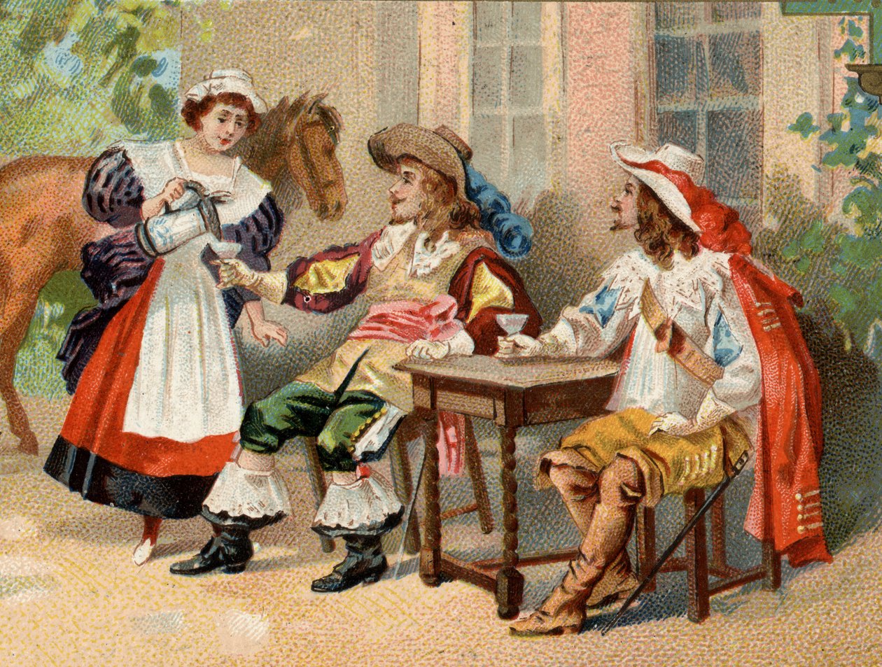 Moschettieri sotto Luigi XIII da Unknown artist
