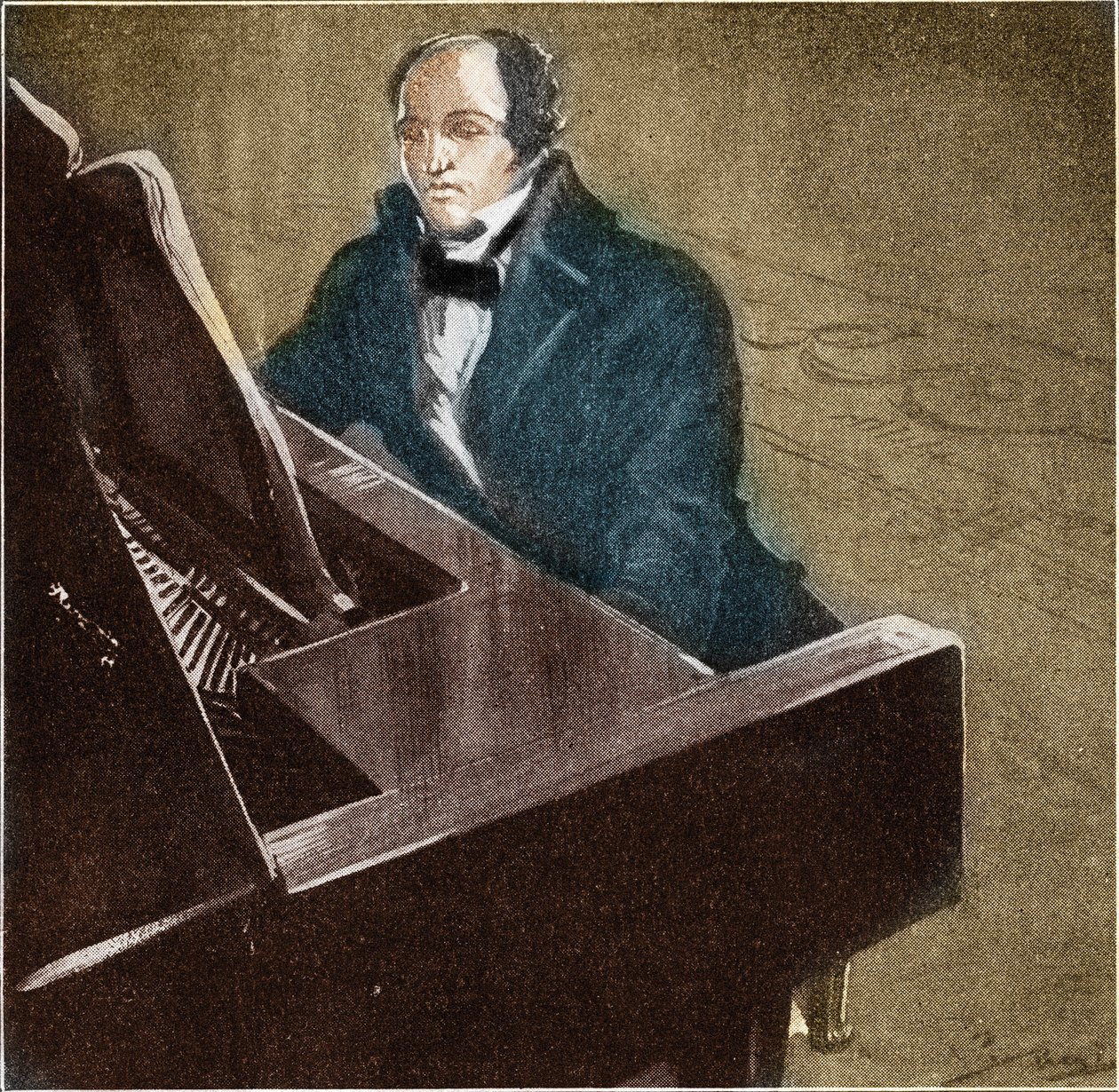 Muzio Clementi (1752-1832). Pianista e compositore italiano. Illustrazione del 1932. da Unknown Artist