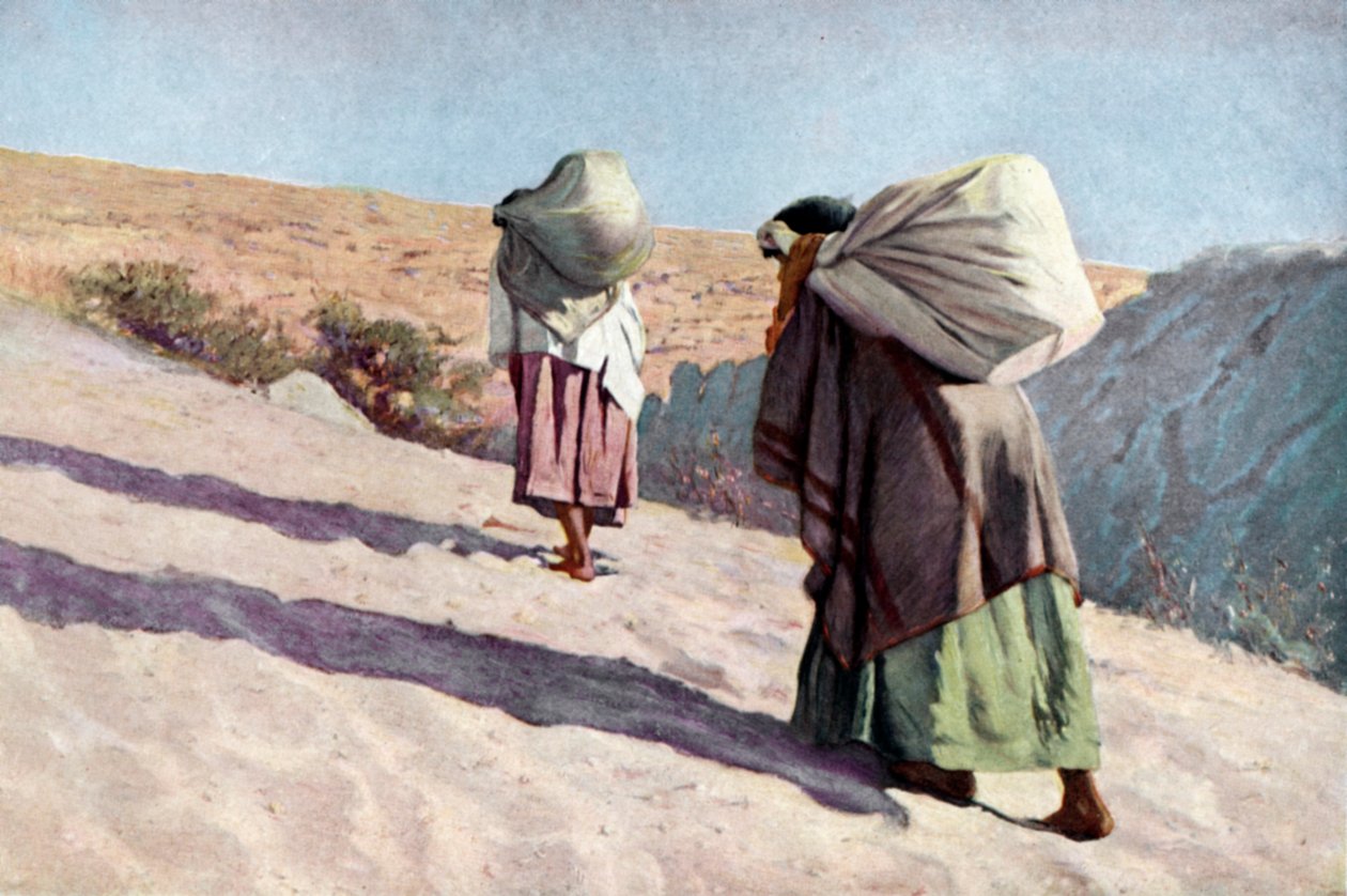 Donne native americane della tribù Hopi, Arizona da Unknown artist