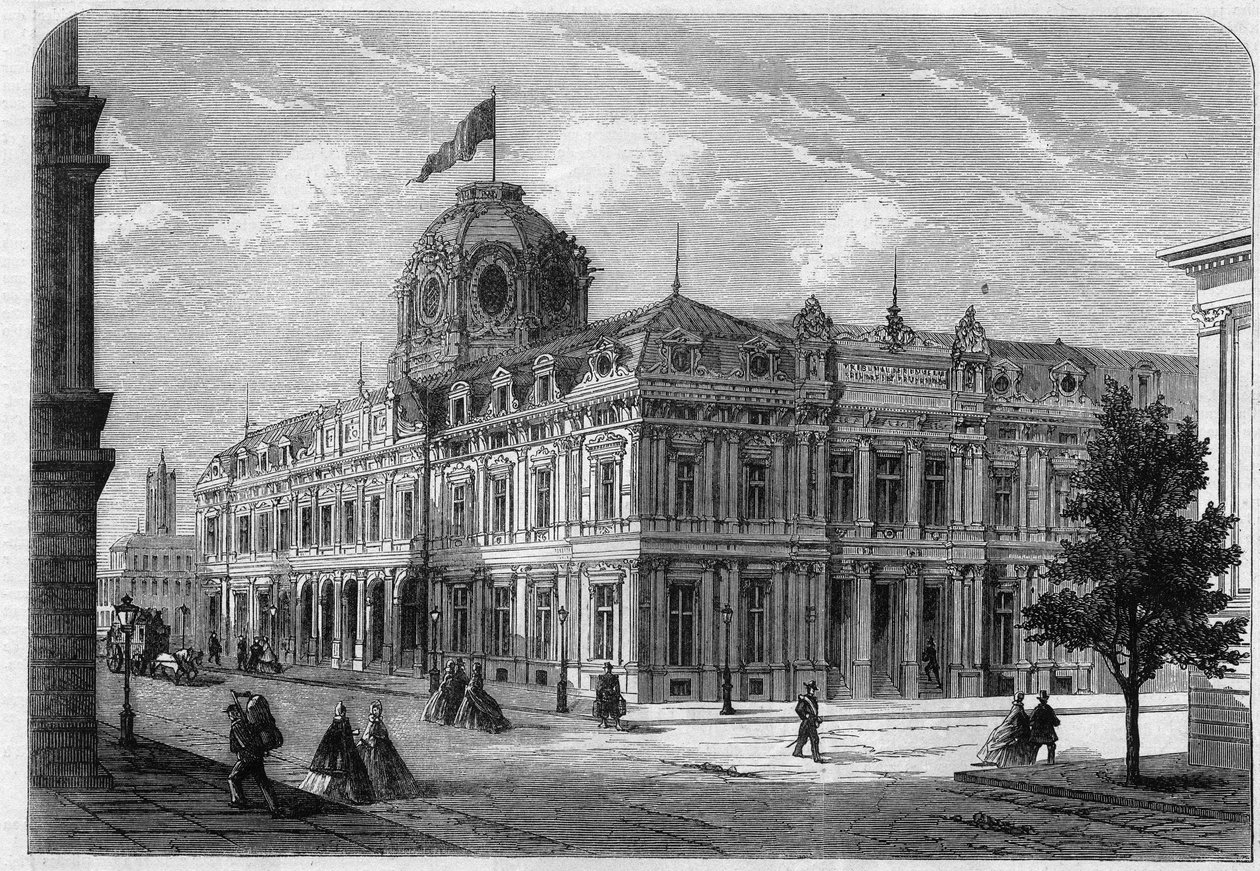 Nuovo tribunale commerciale di Parigi Quai de Corse (ex Quai Desaix) sull