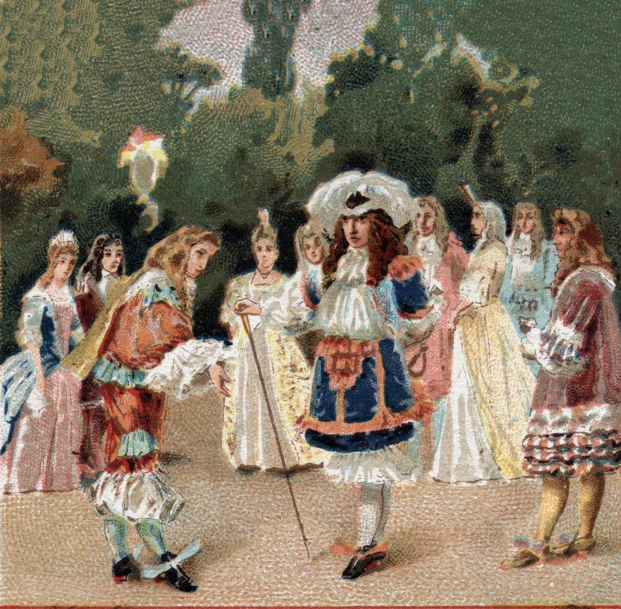 Nicolas Fouquet riceve Luigi XIV noto come Le Roi-Soleil da Unknown artist