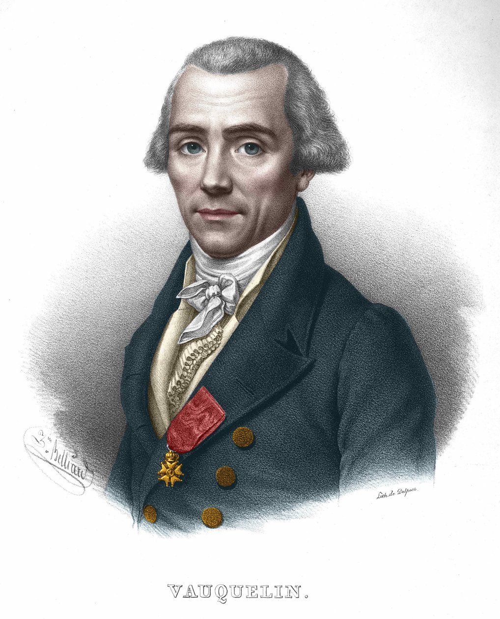 Nicolas Louis Vauquelin, chimico francese (1763 - 1829). da Unknown artist