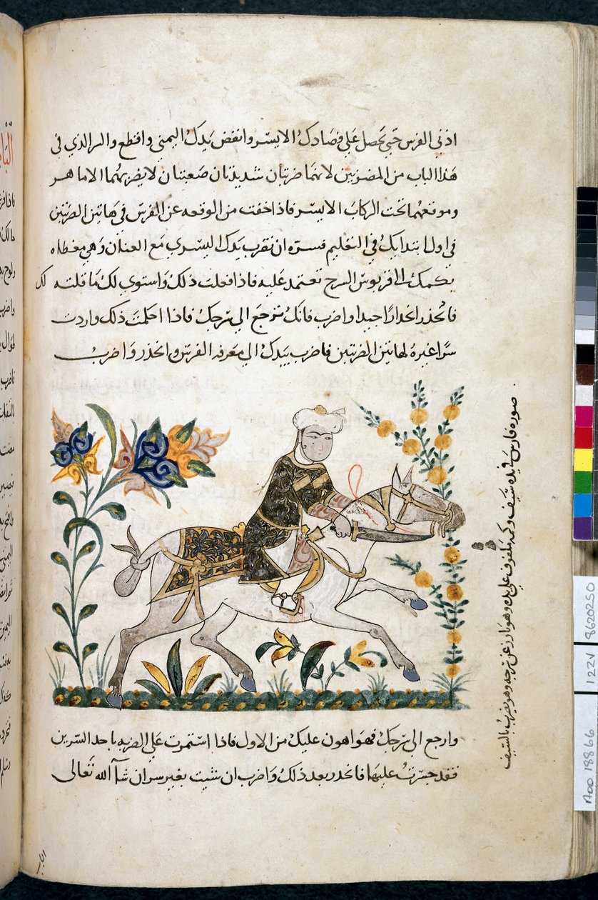 Nihāyat al-suʾal wa-al-umnīyah fī taʿlīm al-furūsīyah da Unknown artist
