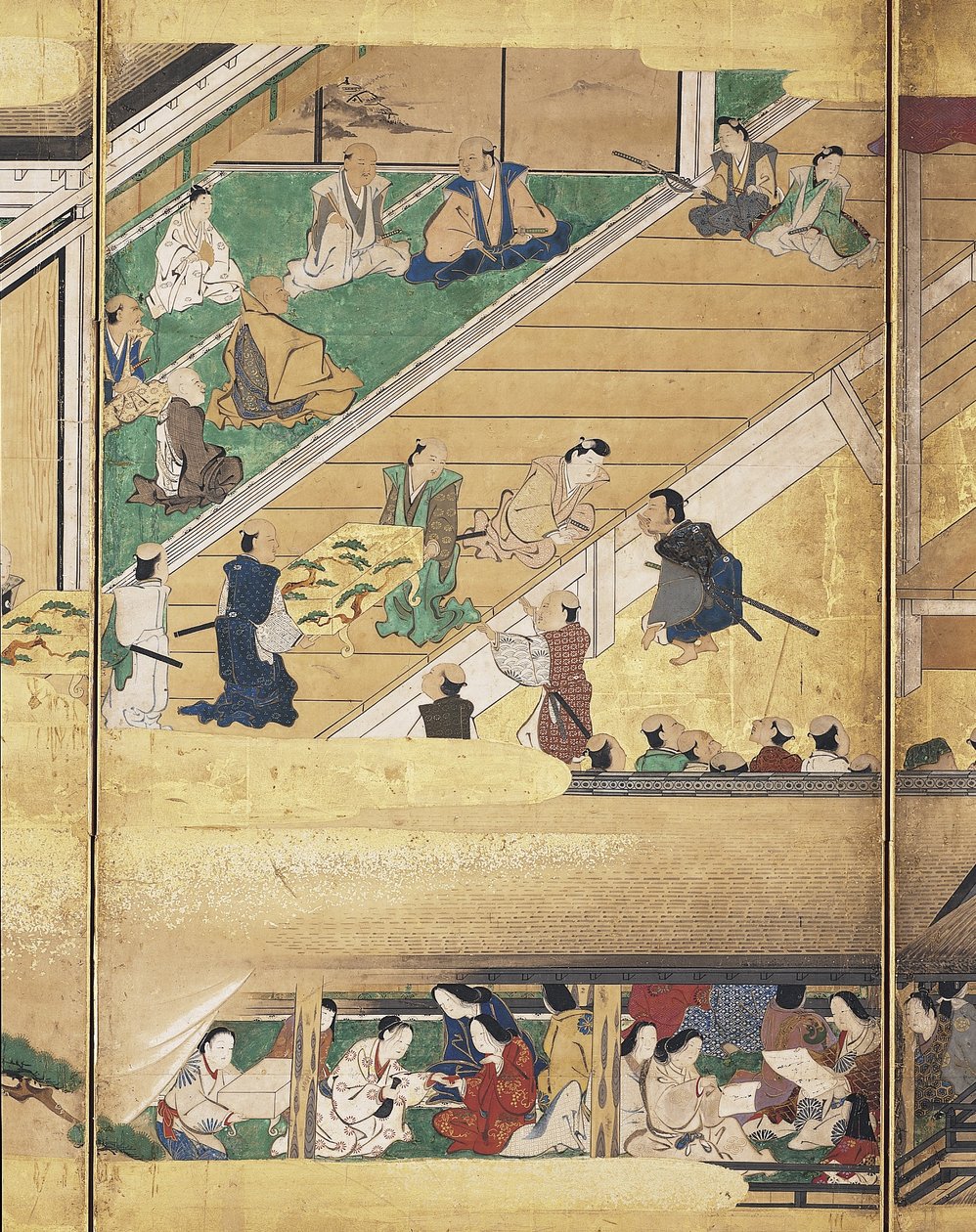 Spettacolo Noh: Funa Benkei da Unknown artist