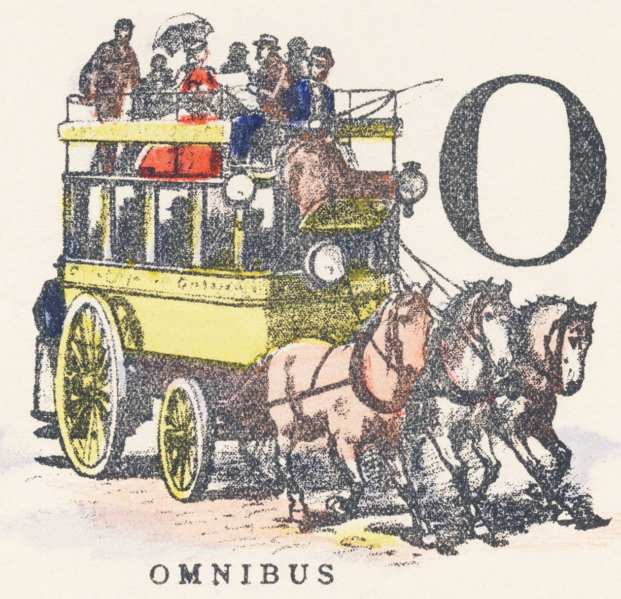 O: omnibus da Unknown artist