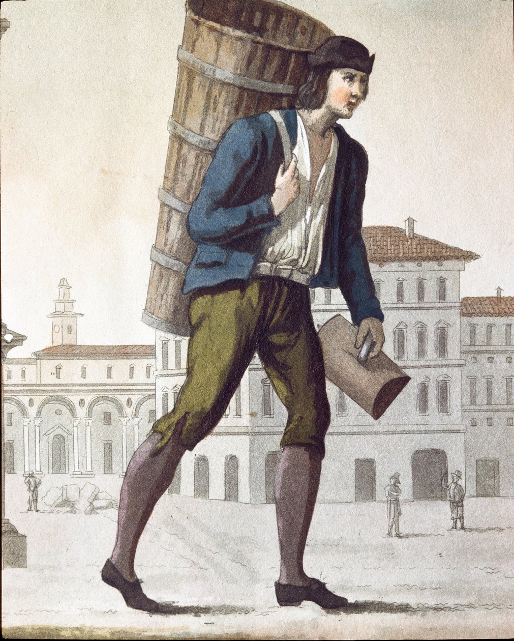 Vecchio mestiere: il lattaio da Unknown artist