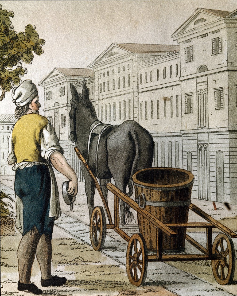 Vecchio mestiere: il lattaio da Unknown artist