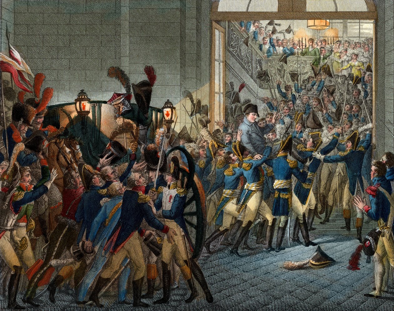 I cento giorni: Napoleone Bonaparte (1769-1821) tornato dal suo esilio sull