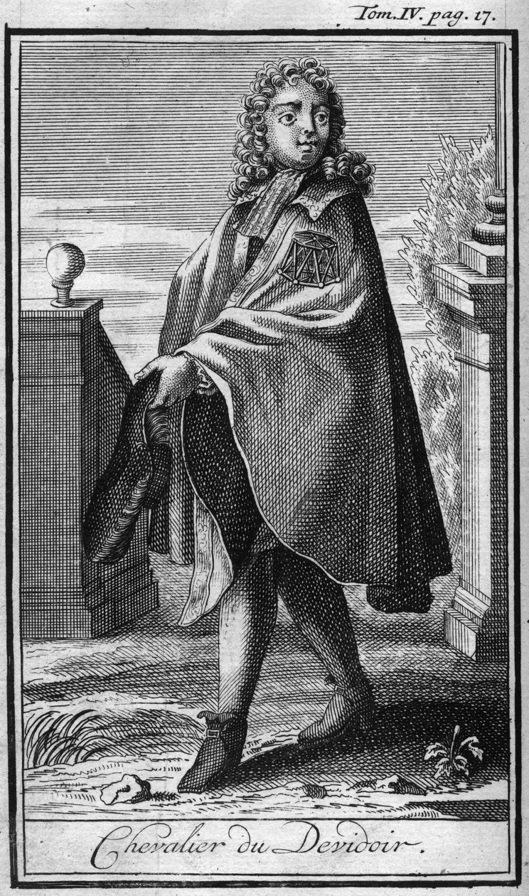 Ordini di Cavalleria. Cavaliere di Devidoir. In 