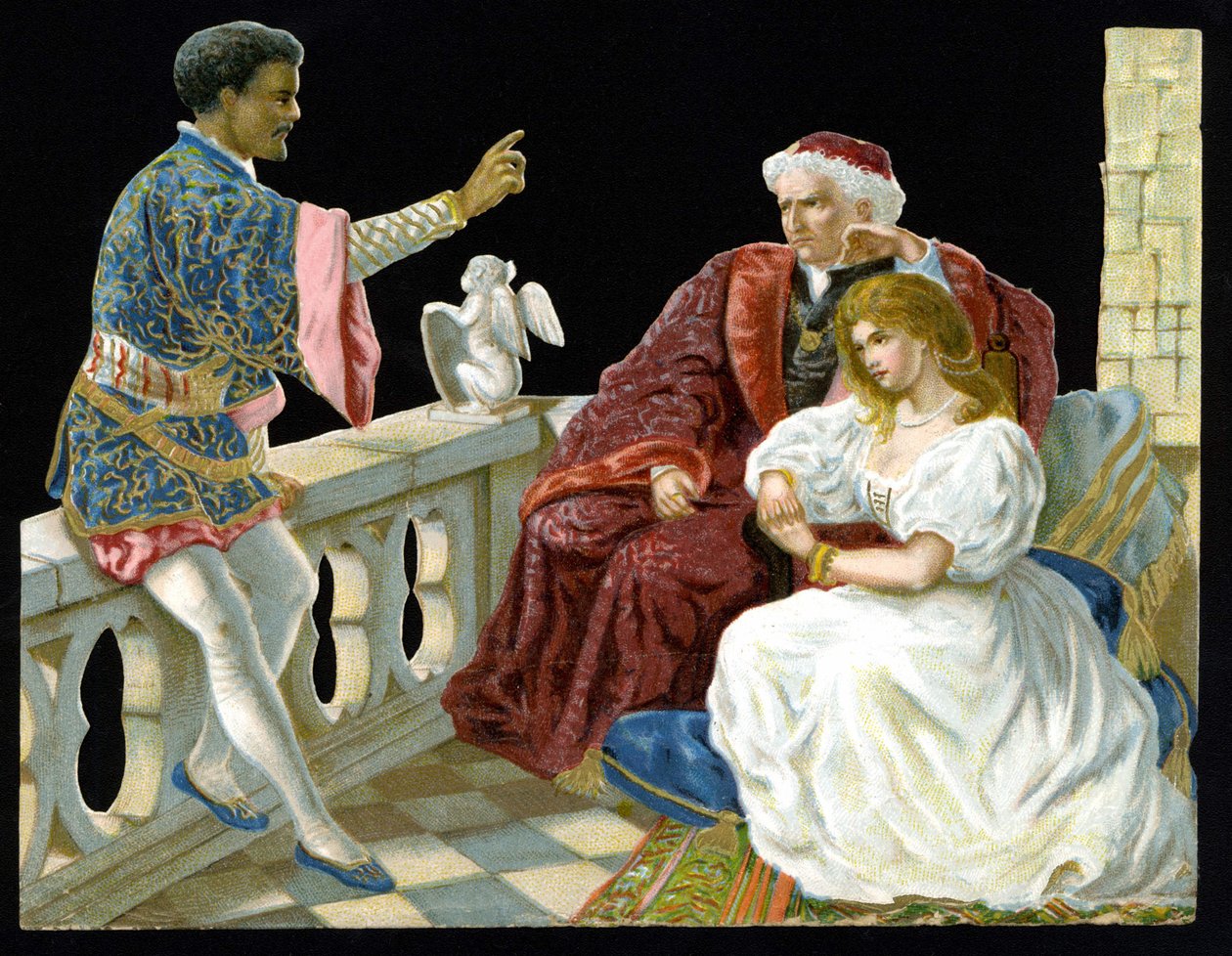 Otello, Desdemona e Iago - in 