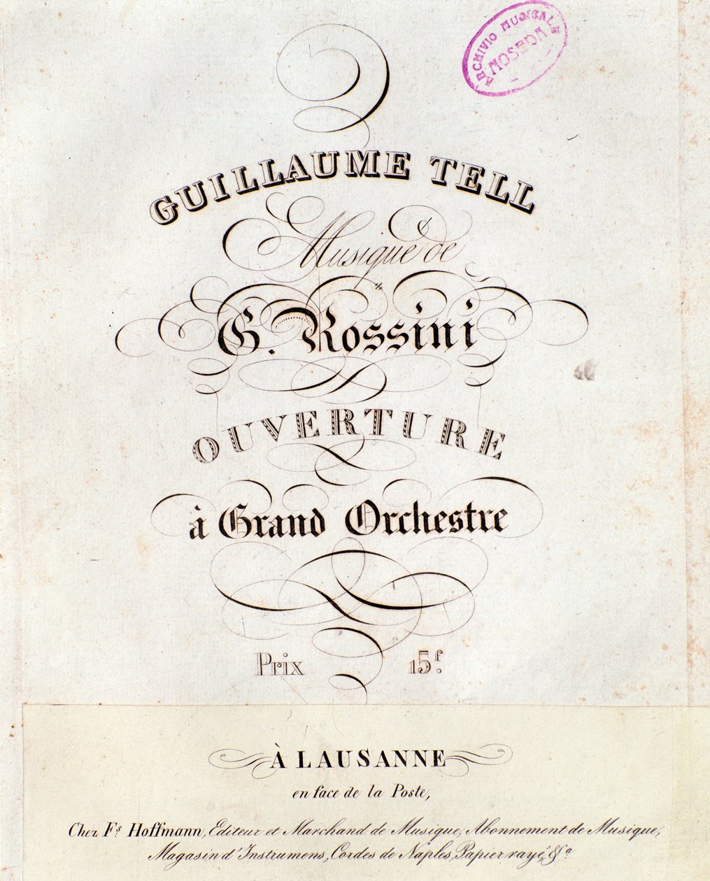 Pagina della partitura musicale dell