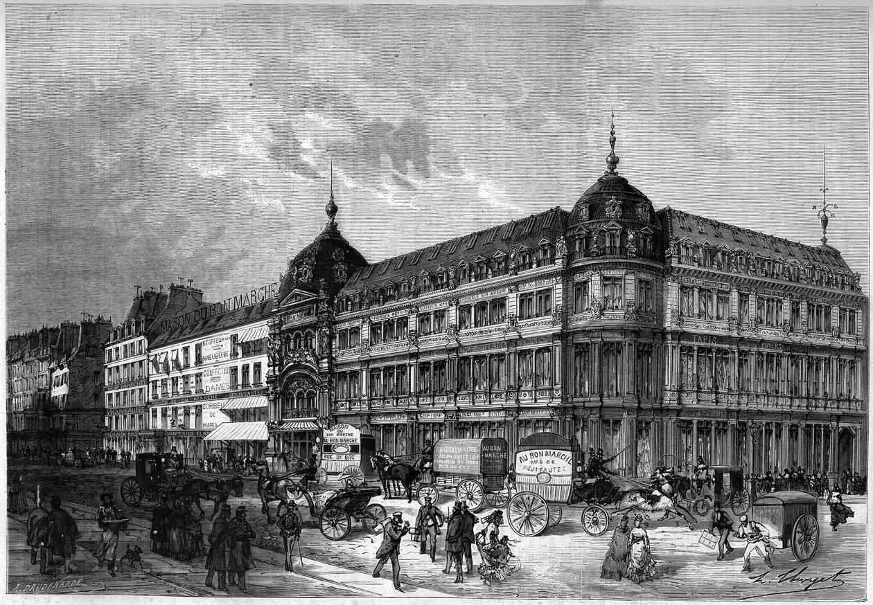 Parigi 1872: nuovi negozi, 
