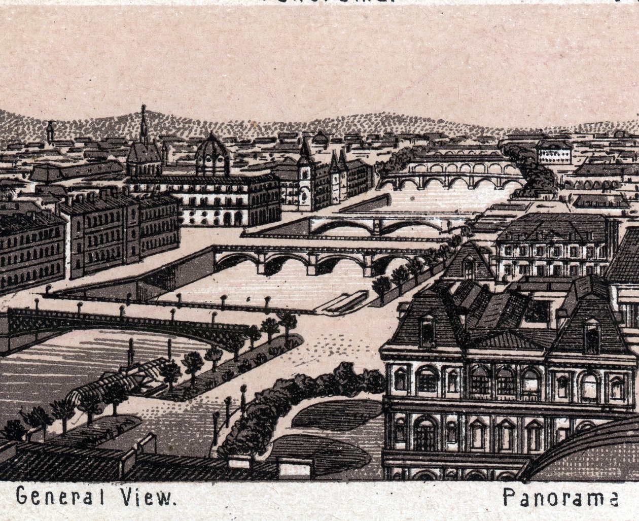 Parigi, Francia: vista generale da Unknown artist