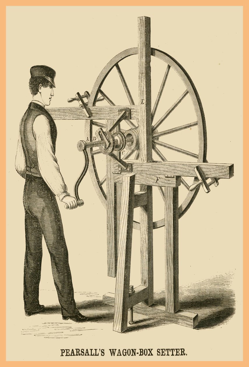 Pearsalls, addetto alla costruzione di carri da Unknown Artist