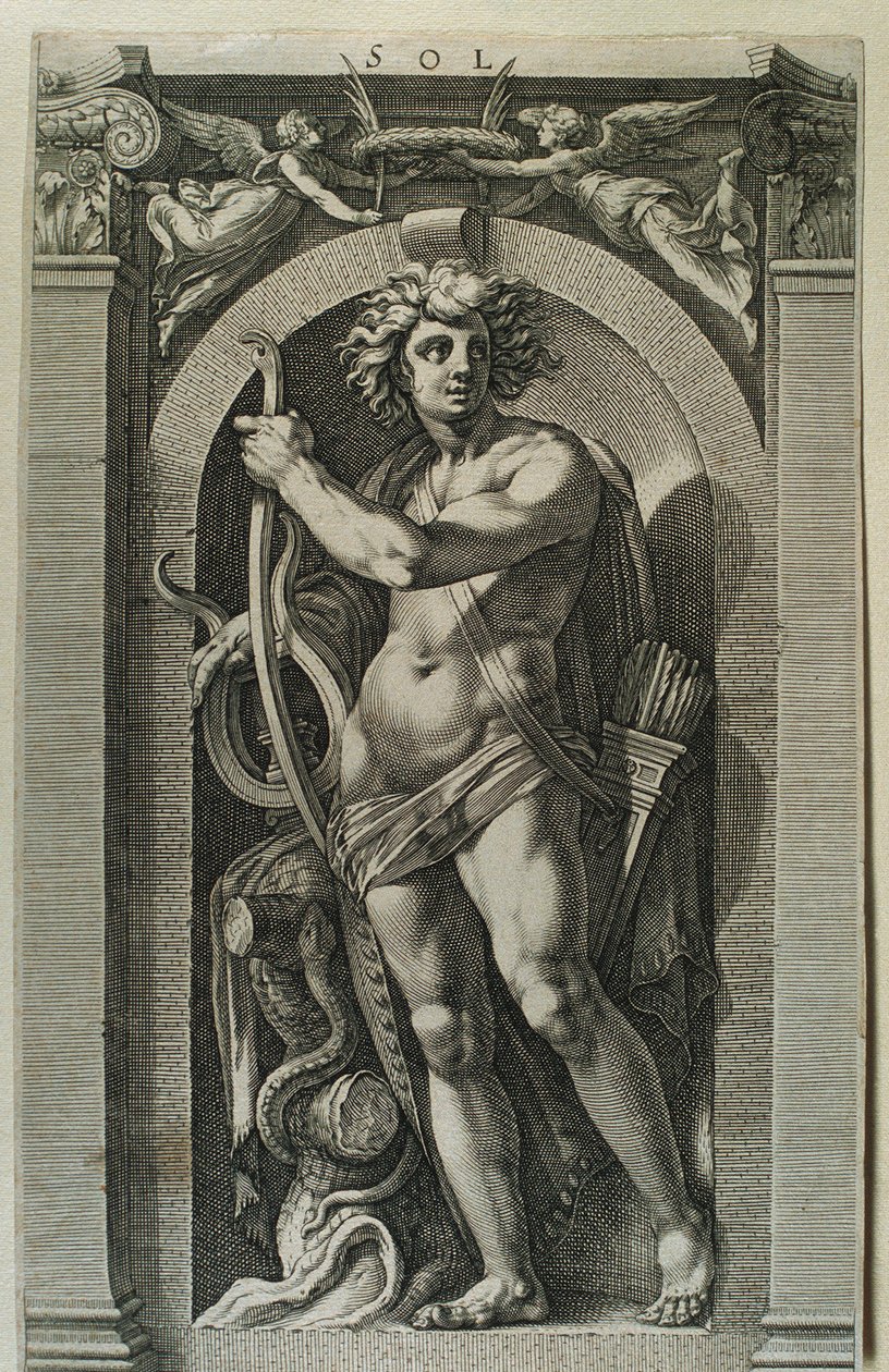 Personificazione del Sole da Unknown artist