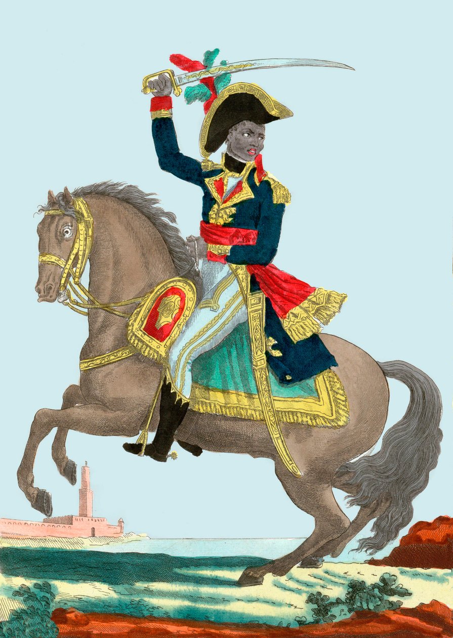 Ritratto di François Dominique Toussaint, detto Toussaint Louverture da Unknown artist