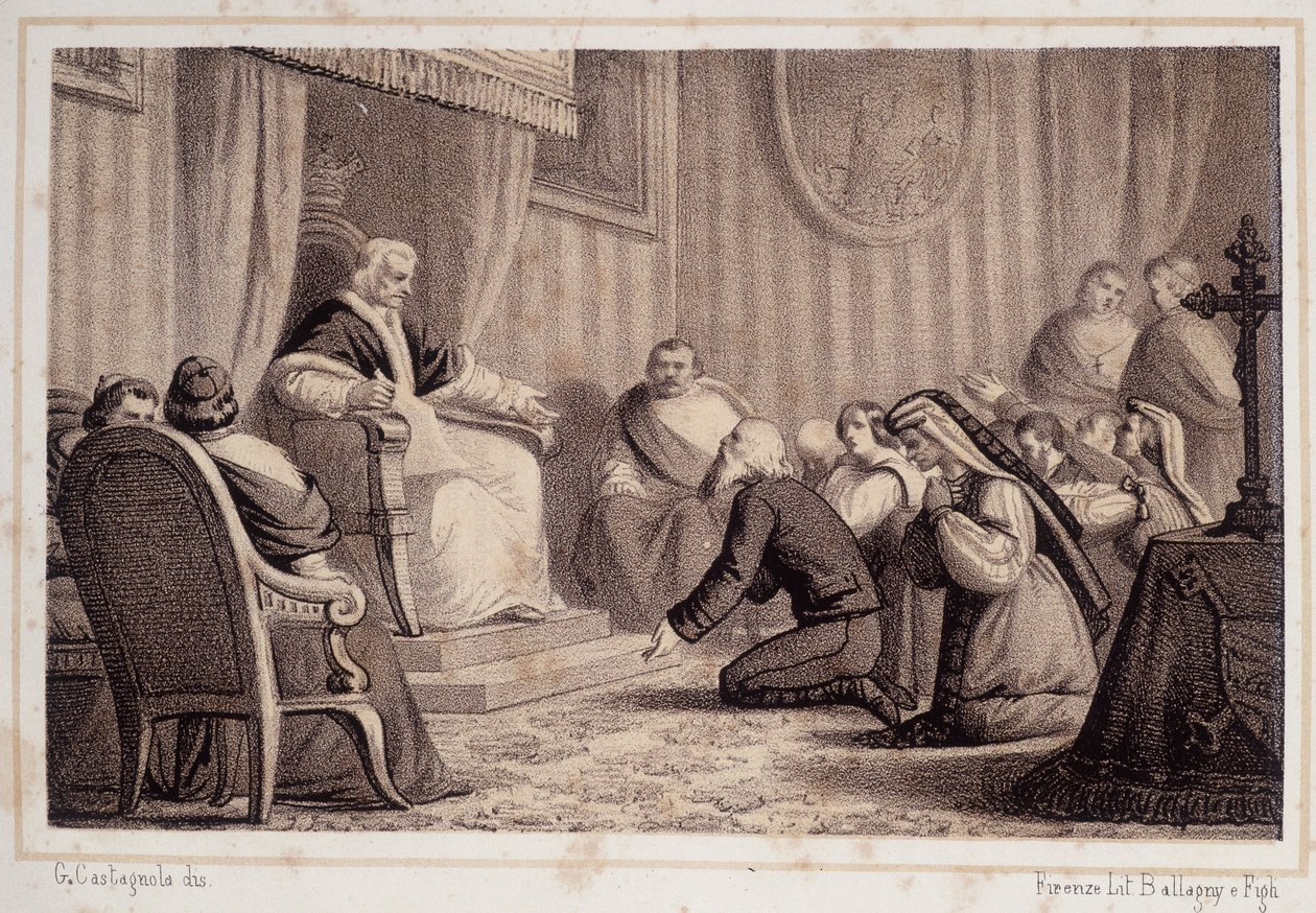 Pio VII (1742 - 1823) revoca il decreto che ordina la distruzione di Sonnino - in "Storia d