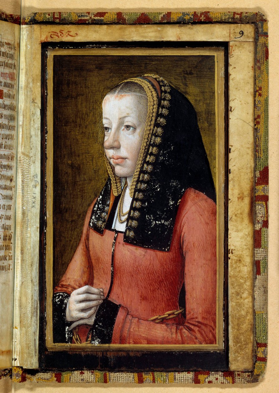 Ritratto presunto di Anna di Bretagna, regina di Francia da Unknown artist
