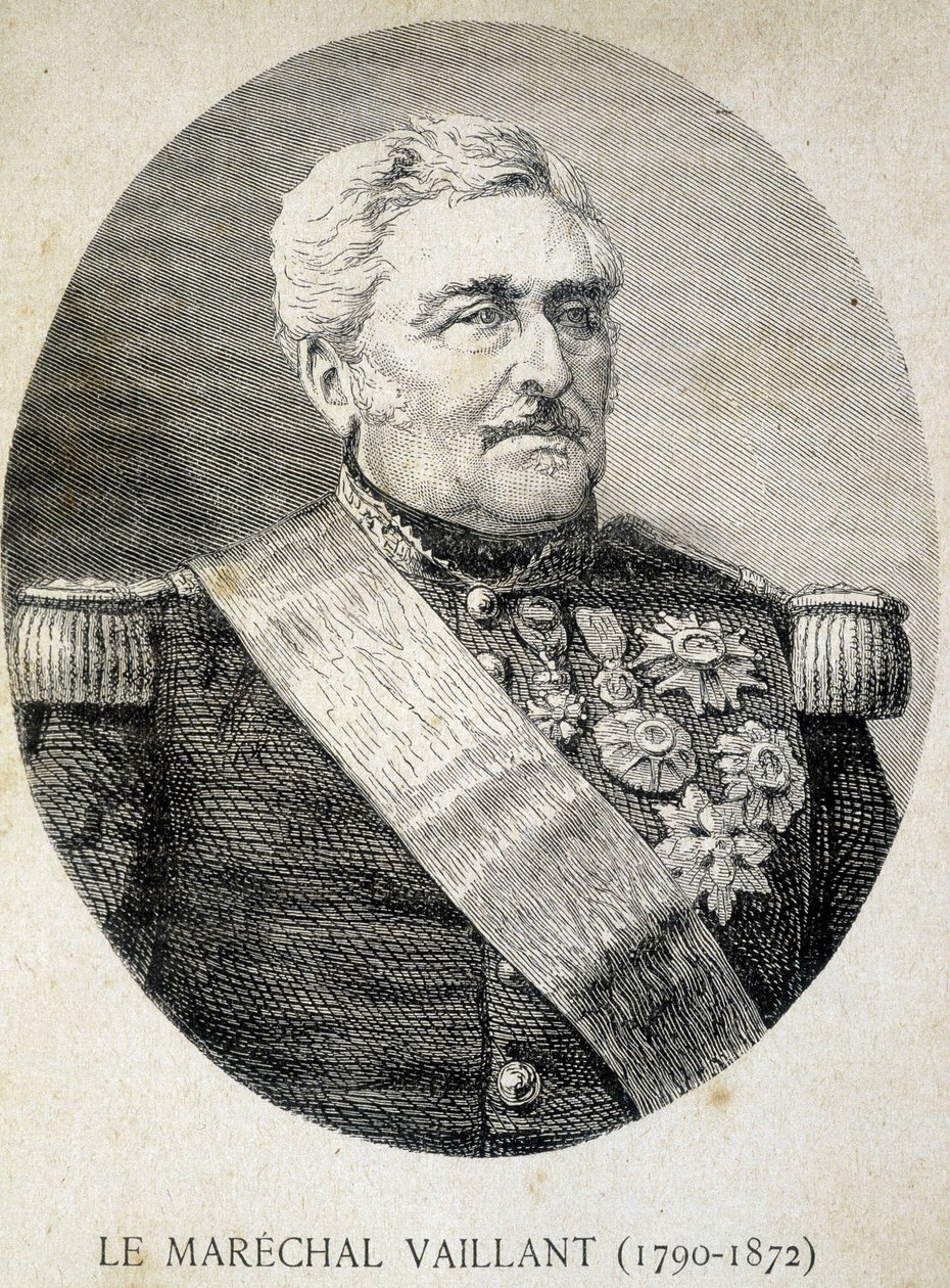 Ritratto del Maresciallo Vaillant (1790 - 1872) - in "I Contemporanei", fine XIX secolo da Unknown artist