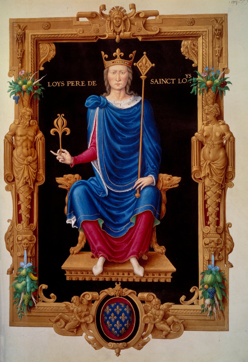 Ritratto di Luigi VIII il Leone, re di Francia da Unknown artist