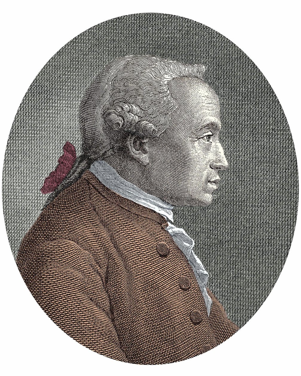 Ritratto di Immanuel Kant (1724-1804) filosofo tedesco da Unknown artist