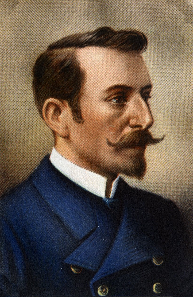 Ritratto di Adrien de Gerlache da Unknown Artist