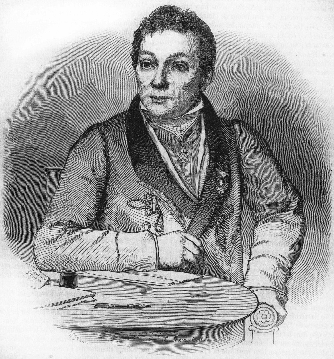 Ritratto di Alexandre Lenoir, archeologo francese (1761-1839) da Unknown artist