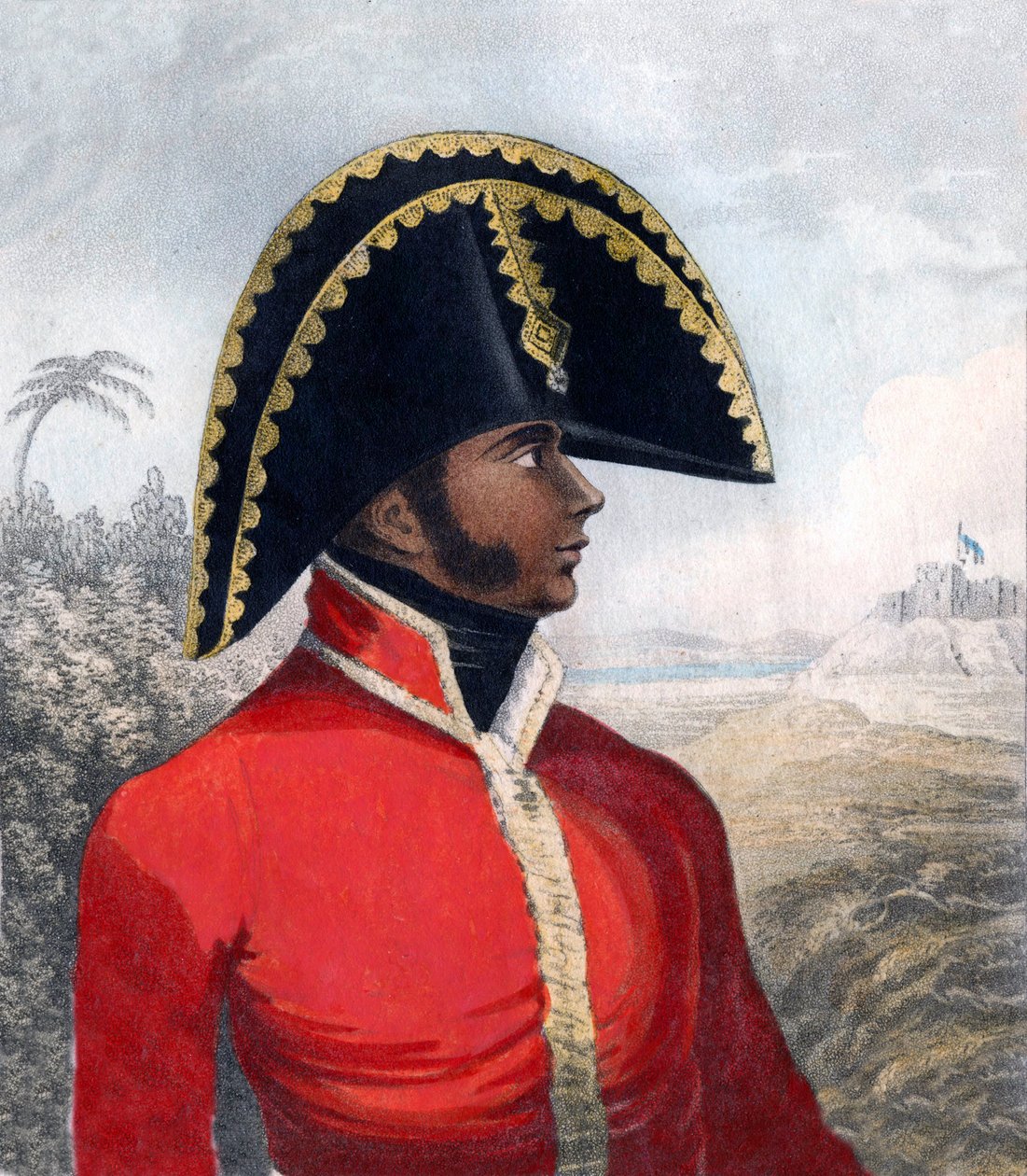 Ritratto di Alexandre Sabes (1770-1818), detto Petion - il primo Presidente della Repubblica di Haiti da Unknown artist