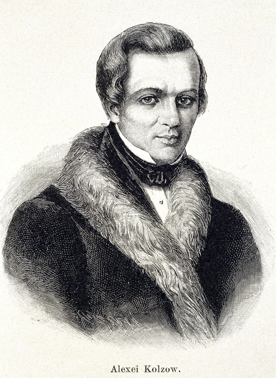 Ritratto di Alexei Kolzow da Unknown artist