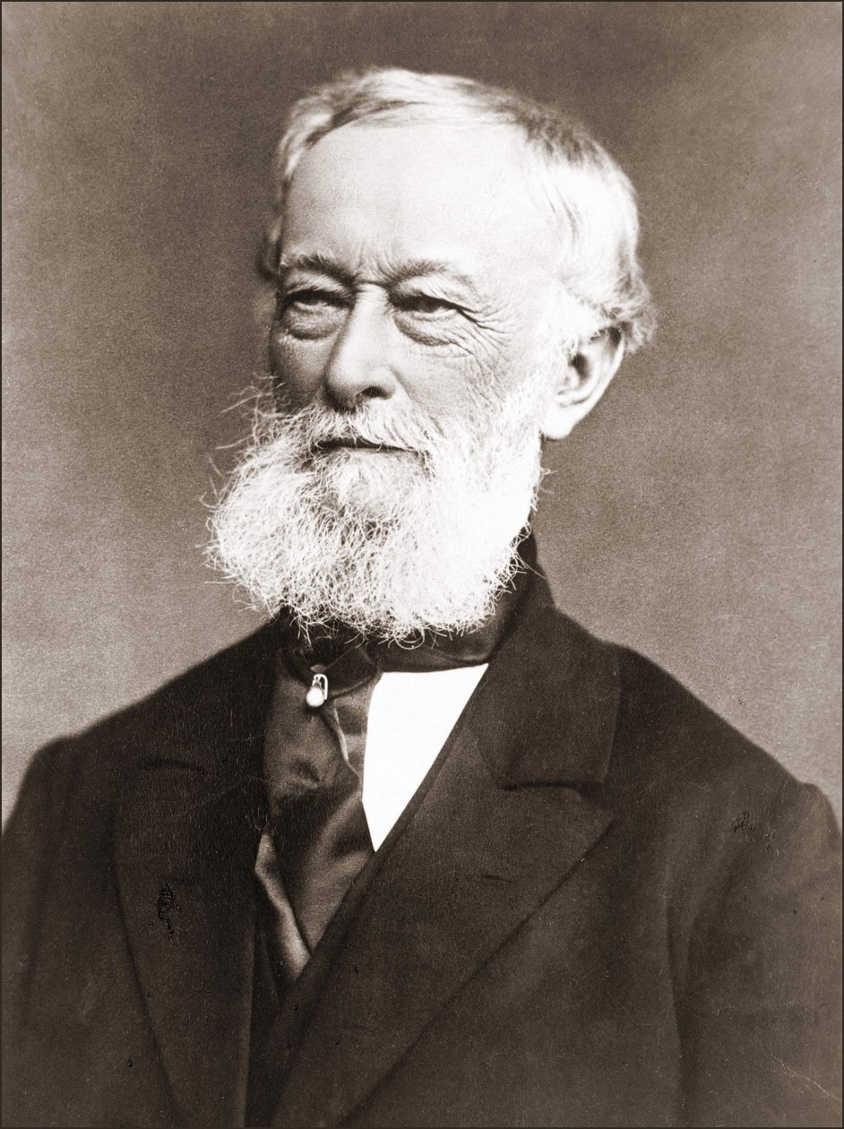 Ritratto di Alfred Krupp (1812 - 1887), fotografia tra il 1870 - 1887 da Unknown artist