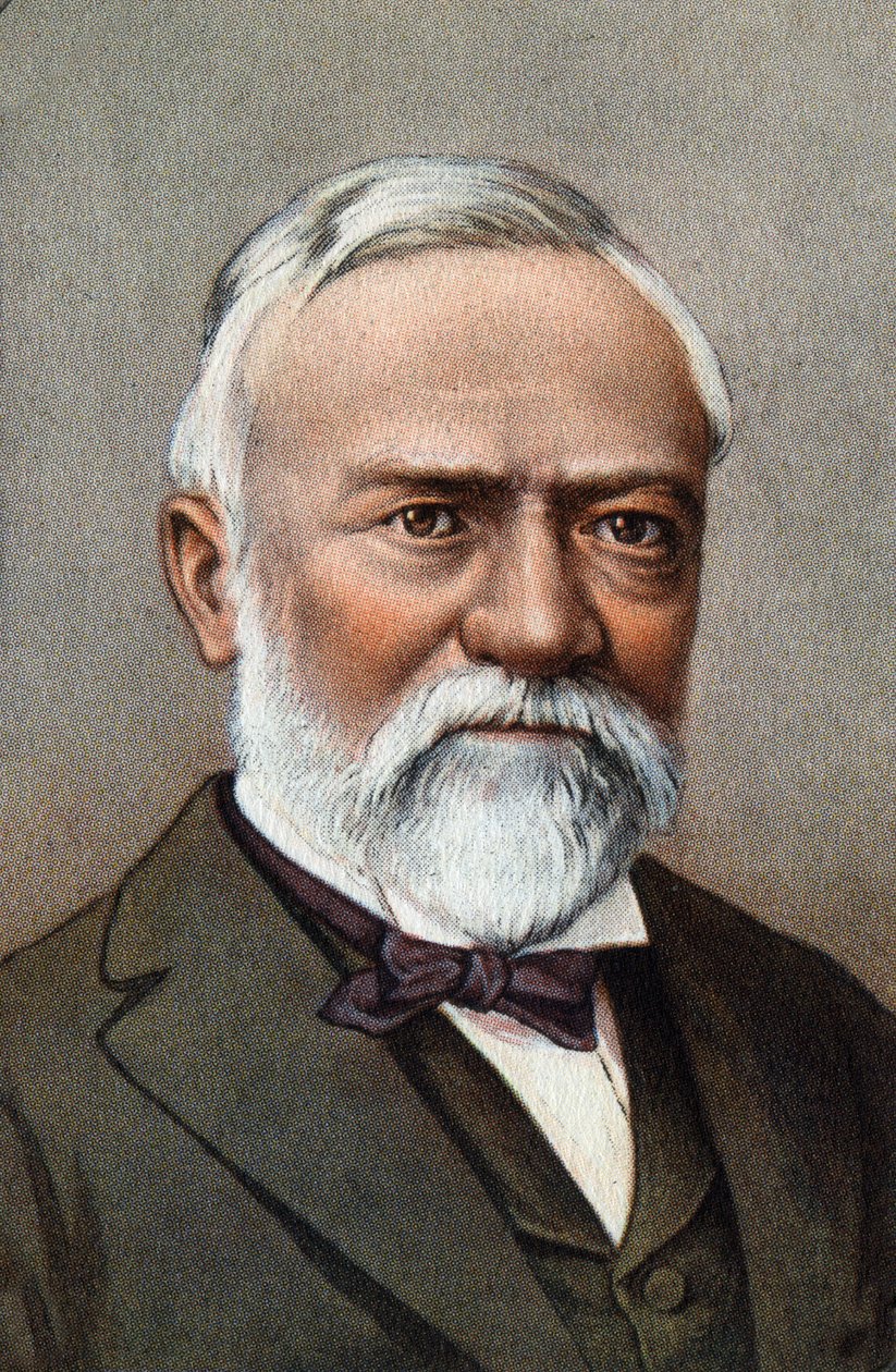 Ritratto di Andrew Carnegie . da Unknown Artist