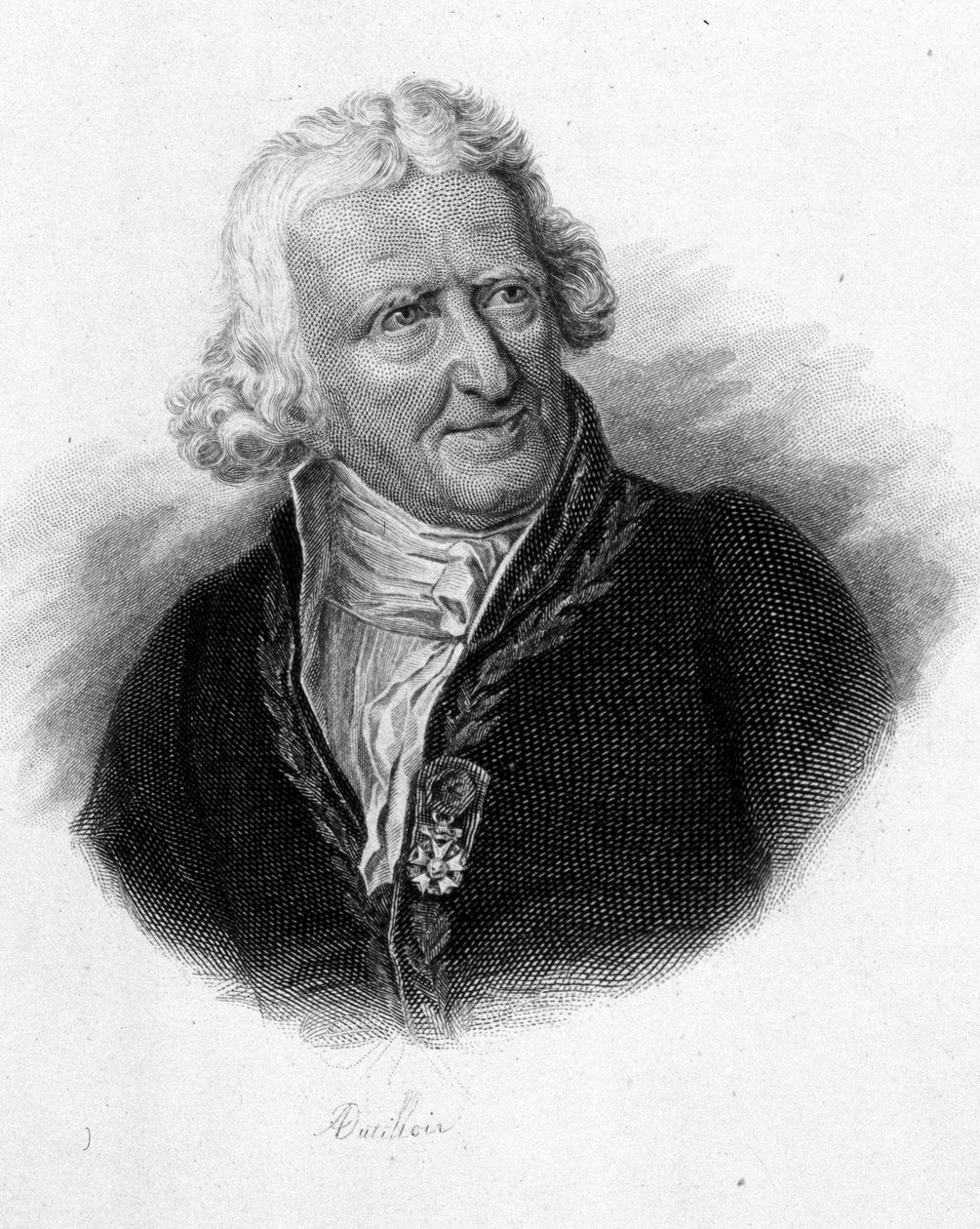 Ritratto di Antoine Augustin Parmentier - in "Ritratti di uomini utili" da Unknown artist