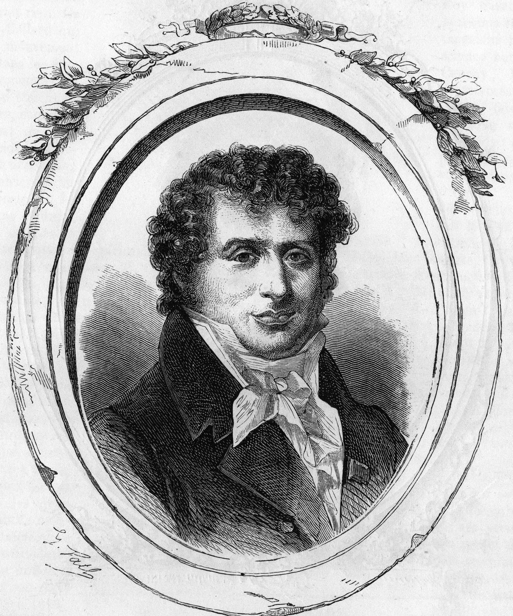Ritratto di Antoine Desaugiers (1772-1827), cantautore francese da Unknown artist